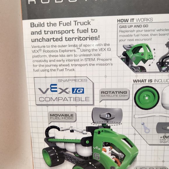 NEW VEX Robotics Fuel Truck by HEXBUG Robot Engineering STEM Building Toy Kit Re - Picture 7 of 8